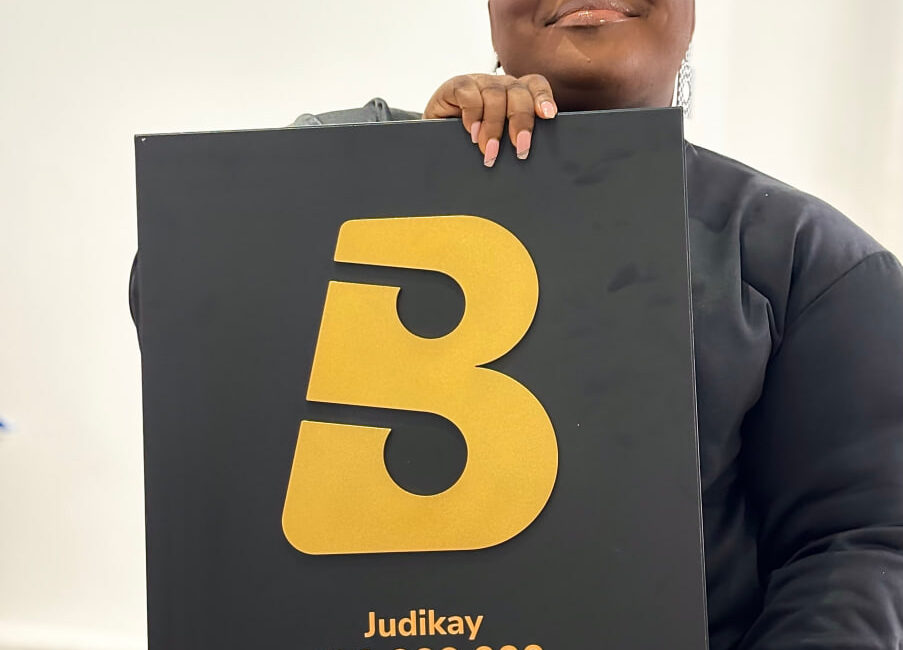 Nigerian gospel artist Judikay has reached a milestone of 100 million streams on Africa's top music platform, Boomplay.