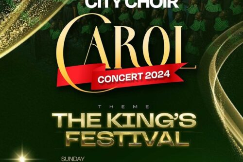 The 500 City Choir is preparing to host its first Christmas Carol Concert - The King's Festival!